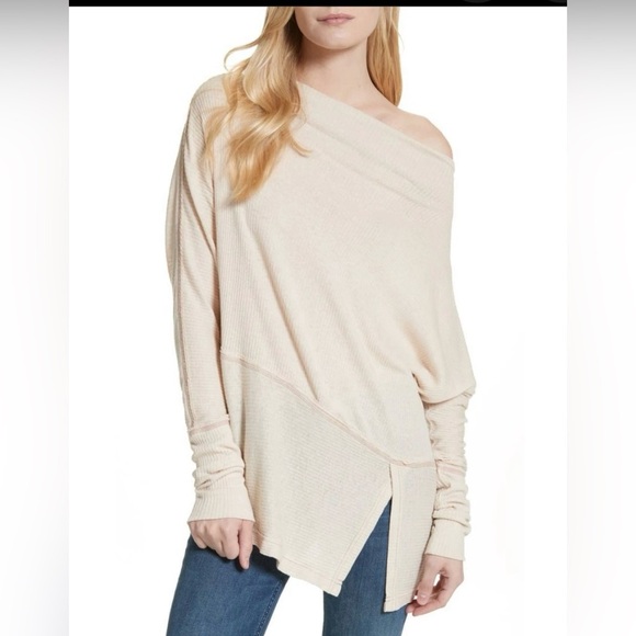 Free People - We the Free Londontown Thermal Tee - Picture 1 of 4